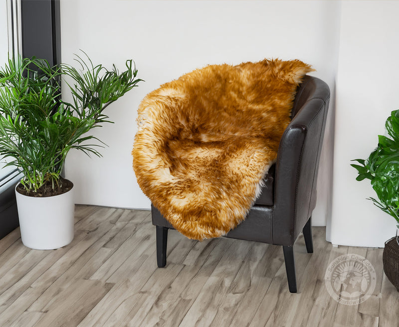 Sheepskin Rug - Exotic Brown Tipped
