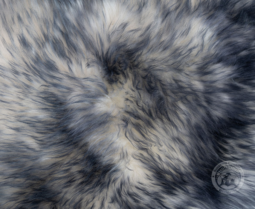 Sheepskin Rug - Exotic Grey Tipped