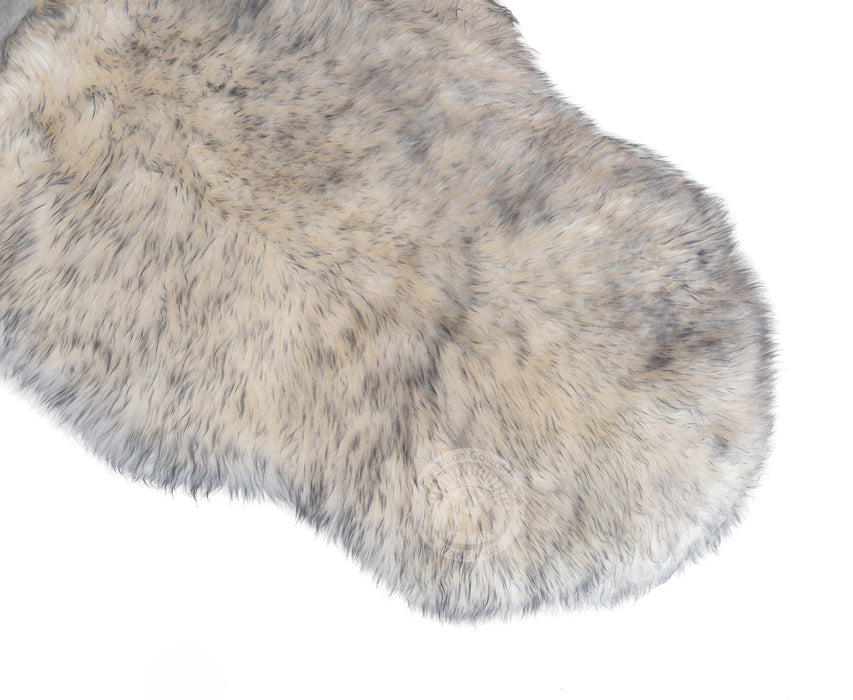 Sheepskin Rug - Exotic Grey Tipped - 2x6'