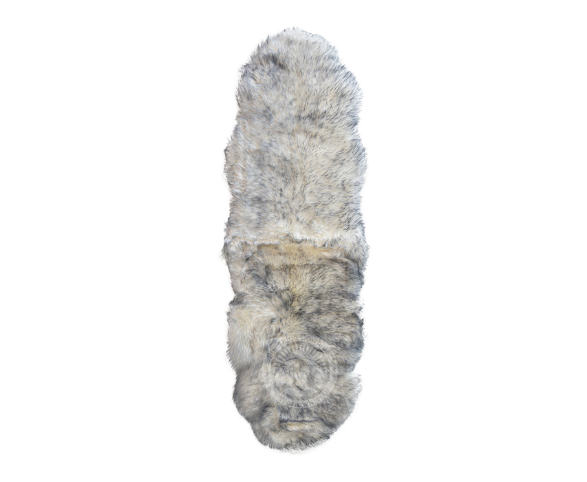 Sheepskin Rug - Exotic Grey Tipped - 2x6'