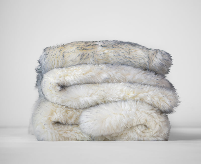 Sheepskin Rug - Exotic Grey Tipped - 2x6'