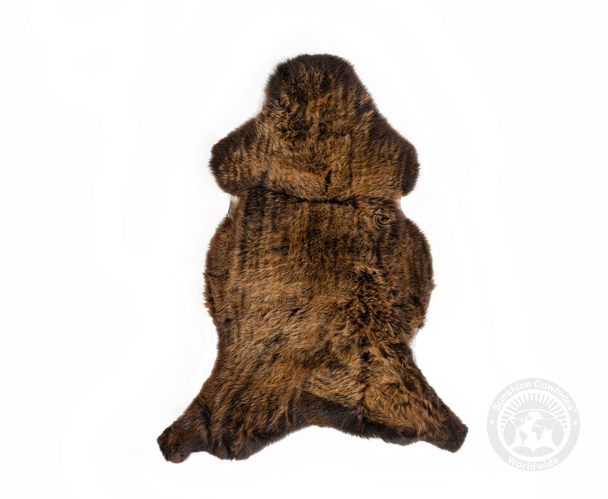 Premium Wild Sheepskin Rug Size 2.9 X 3.7 ft