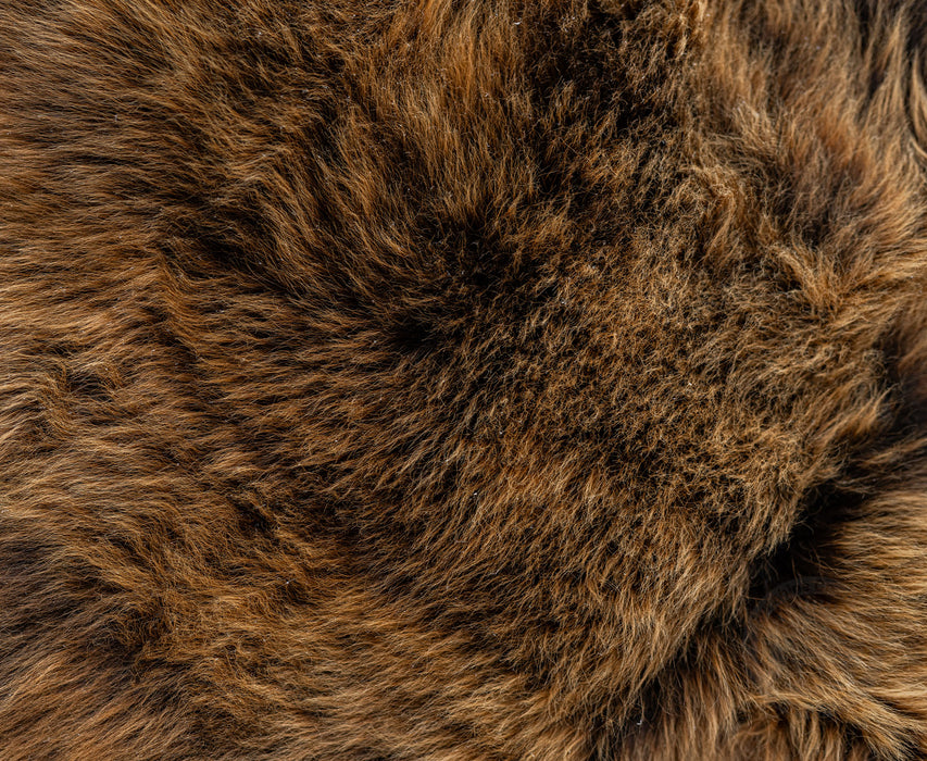 Premium Wild Sheepskin Rug Size 2.9 X 3.7 ft