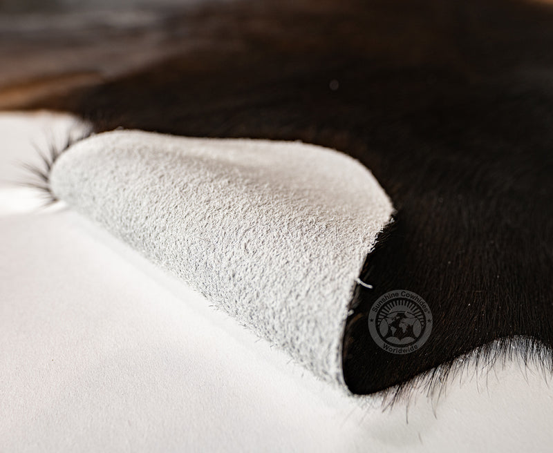 Dark Brown Cowhide Rug