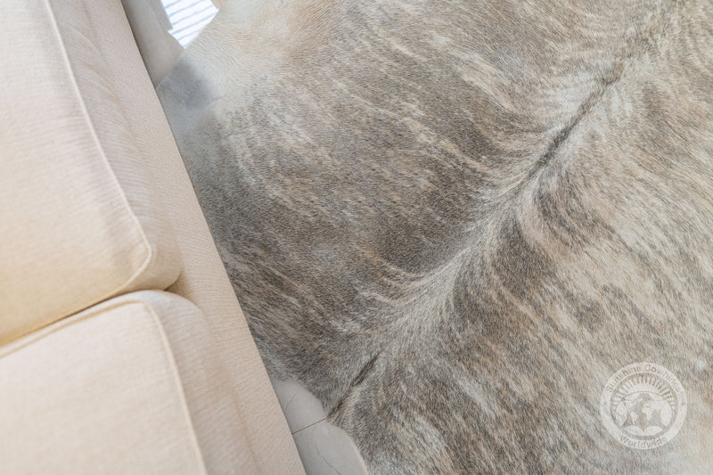 Brindle Light Cowhide Rug