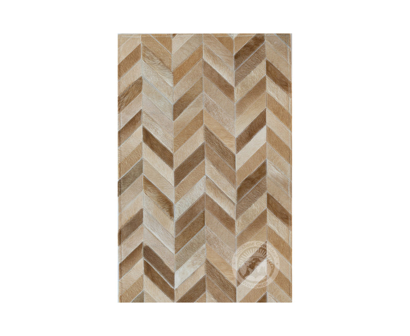 Palomino - 22 X 34" Designer Rug - Chevron