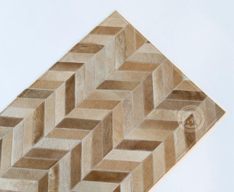 Palomino - 22 X 34" Designer Rug - Chevron