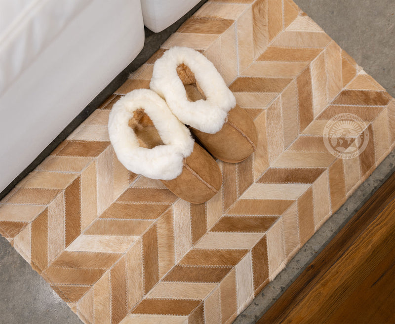 Palomino - 22 X 34" Designer Rug - Chevron