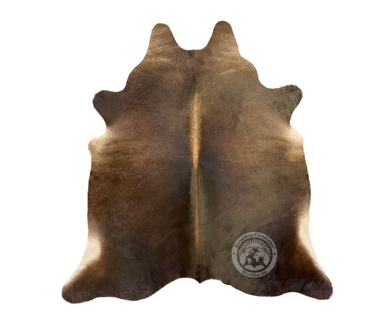 Mahogany Light Cowhide Rug