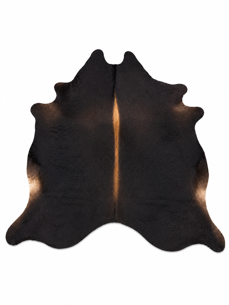 Dark Brown Cowhide Rug