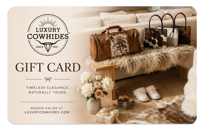 Luxury Cowhides Gift Card