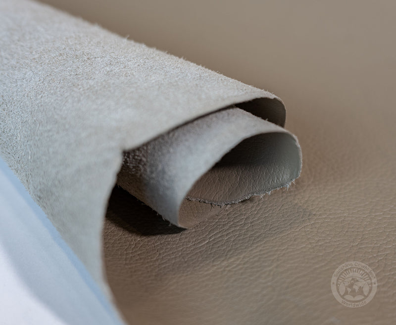 Premium Leather Sheet - Beige
