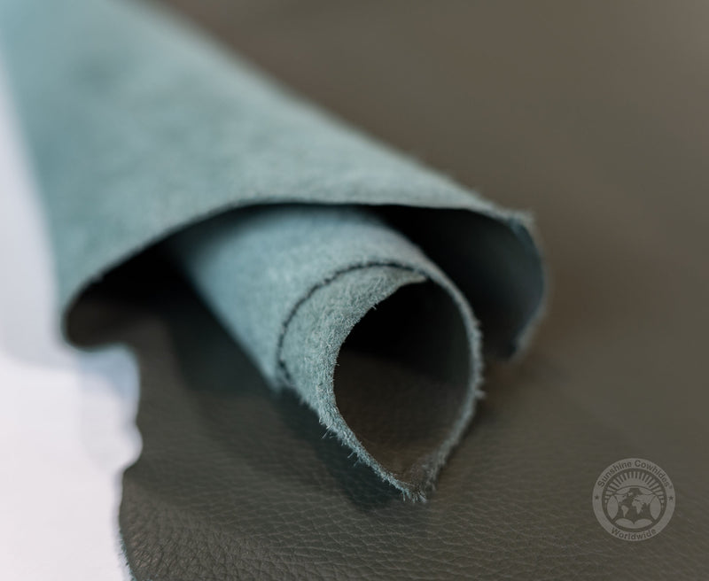 Premium Leather Sheet - Olive Green