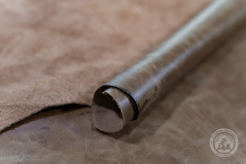 Premium Leather Sheet - Coffee