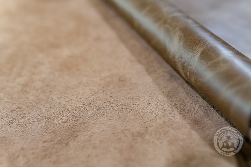 Premium Leather Sheet - Coffee
