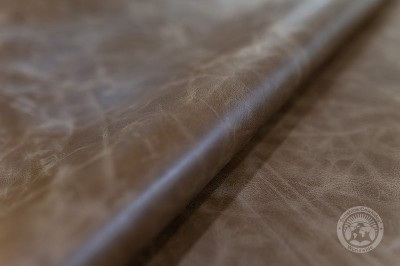 Premium Leather Sheet - Coffee