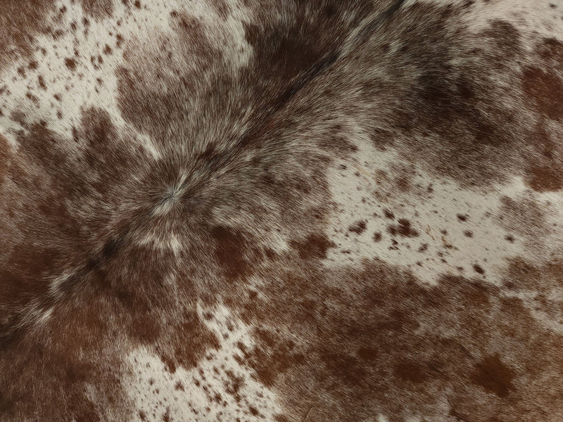 Premium Brazilian Brindle Cowhide Rug Size 7.8 X 8.3 ft
