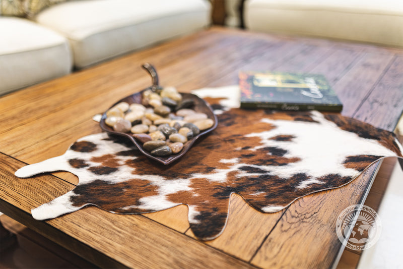 Mini Cowhide Rug - Tricolor