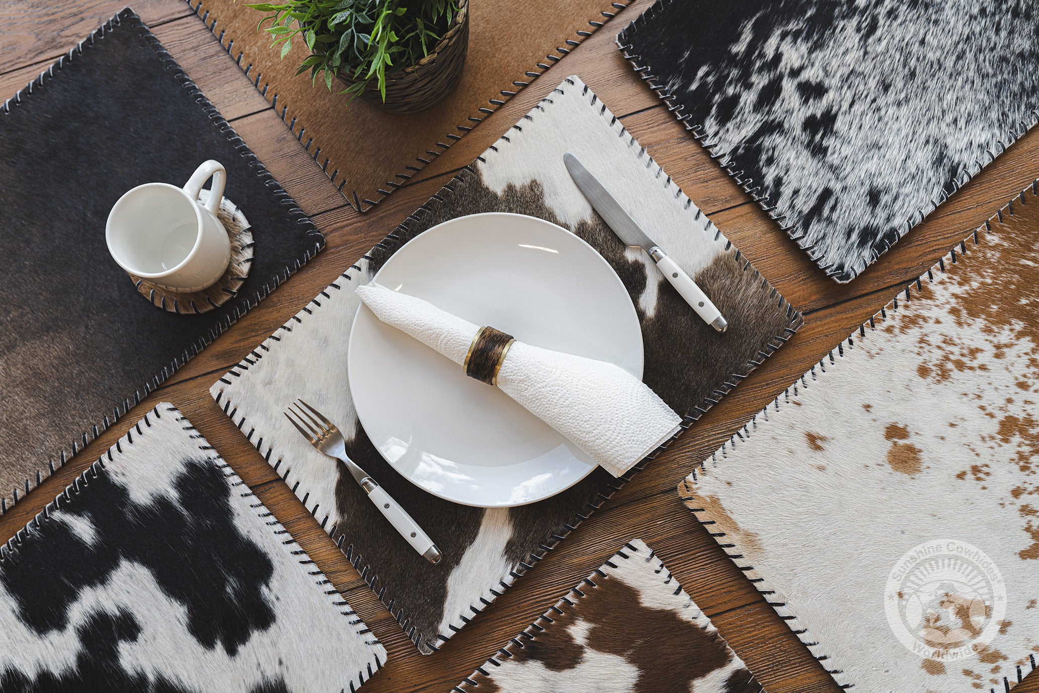 Luxury Cowhides Placemat - Thumbnail 2