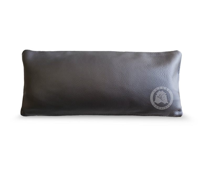 Salt & Pepper Black Cowhide Pillow Cover