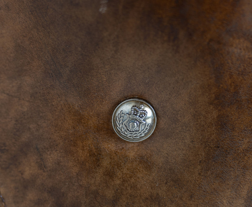 Saddle Chair & Ottoman – Crafted in Leather