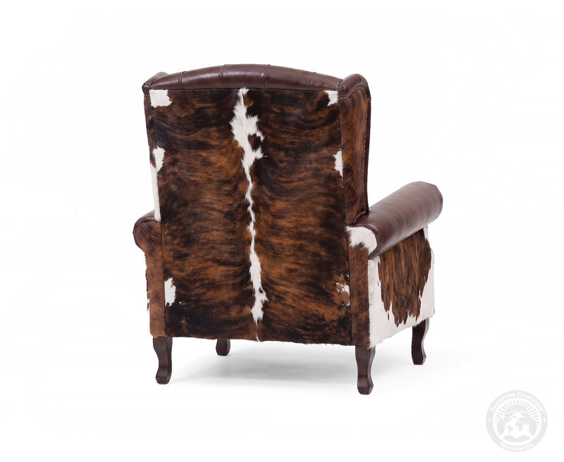 Farmhouse Lounge Chair - Tricolor