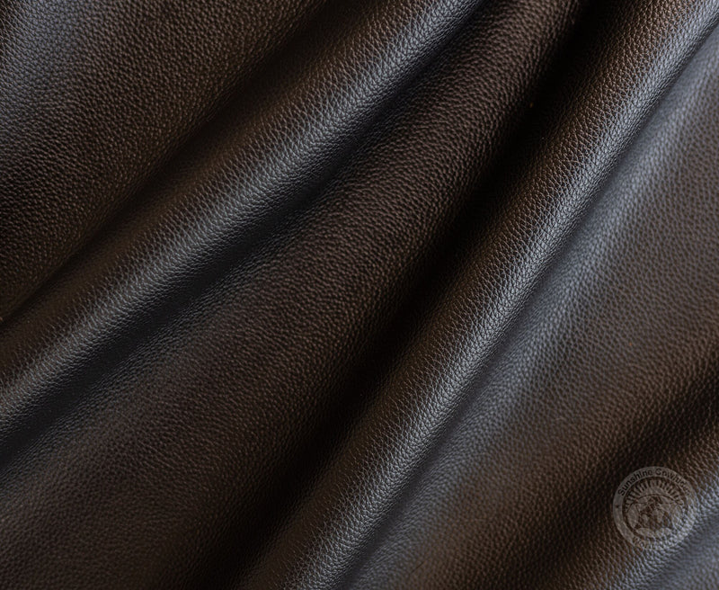 Premium Leather Sheet - Black 12x12"