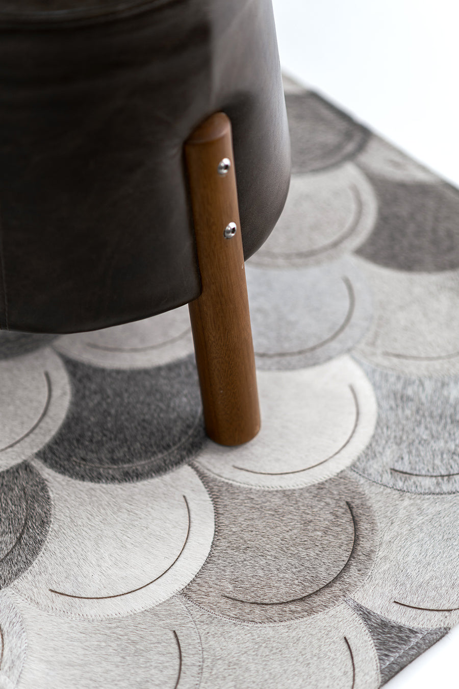 Dat Scan Rugs Scale Laser - Design Rug - Custom Order — Luxury Cowhides