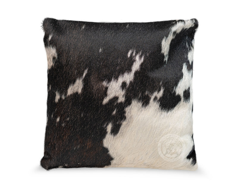 Tricolor Cowhide Pillow Cover