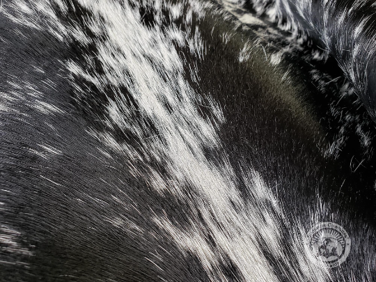 Salt and Pepper Cowhide Rug