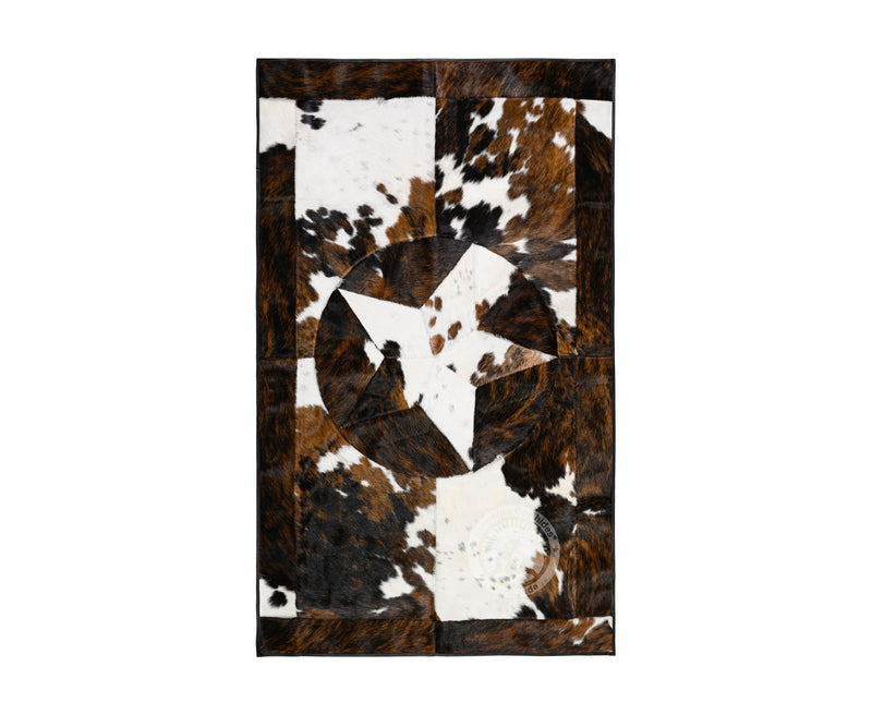 Rainbow Rug Rodeo Rectangular Rodeo Rug - Single Star — Luxury Cowhides