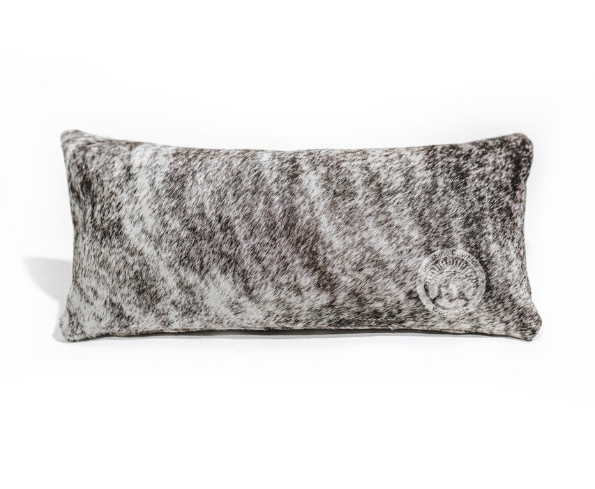 Light Brindle Cowhide Pillow Cover, 7 x 15"