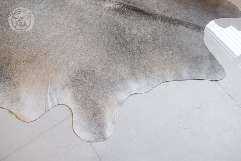 Greyish Beige Cowhide Rug