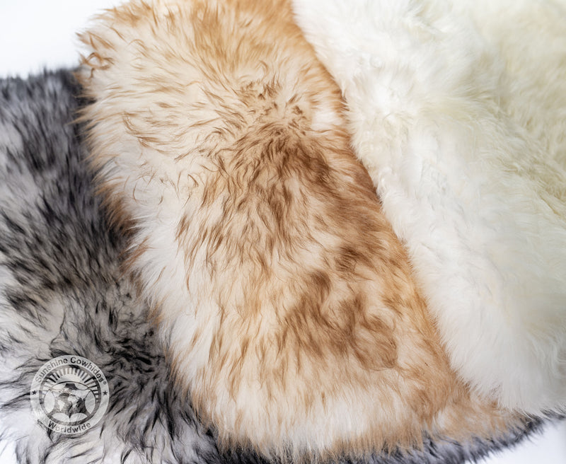 Sheepskin Rug - Exotic Brown Tipped
