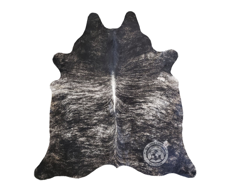 Brindle Blackish Cowhide Rug