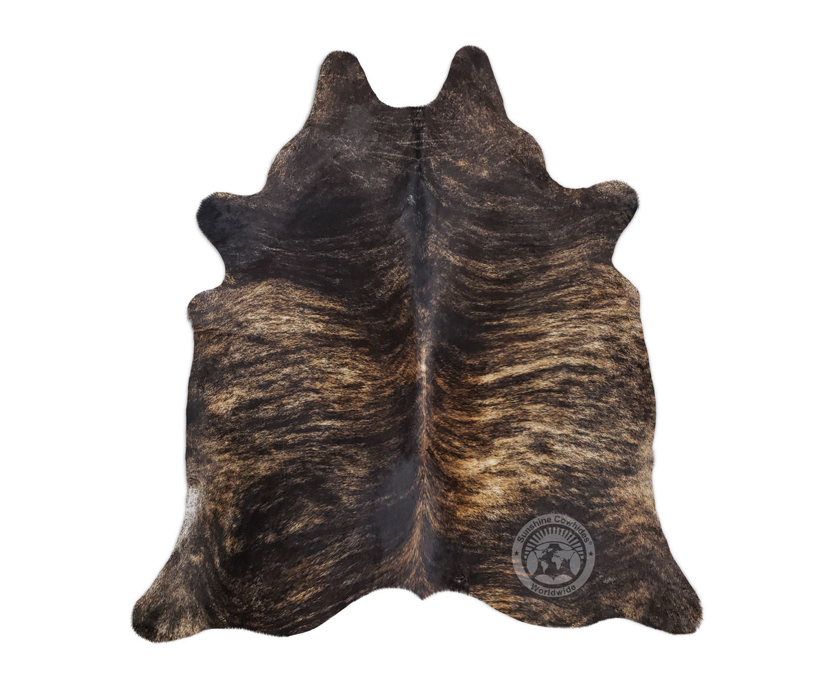 Brindle Dark Cowhide Rug — Luxury Cowhides