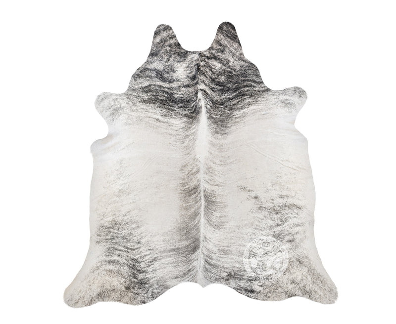 Brindle Light Grey Cowhide Rug