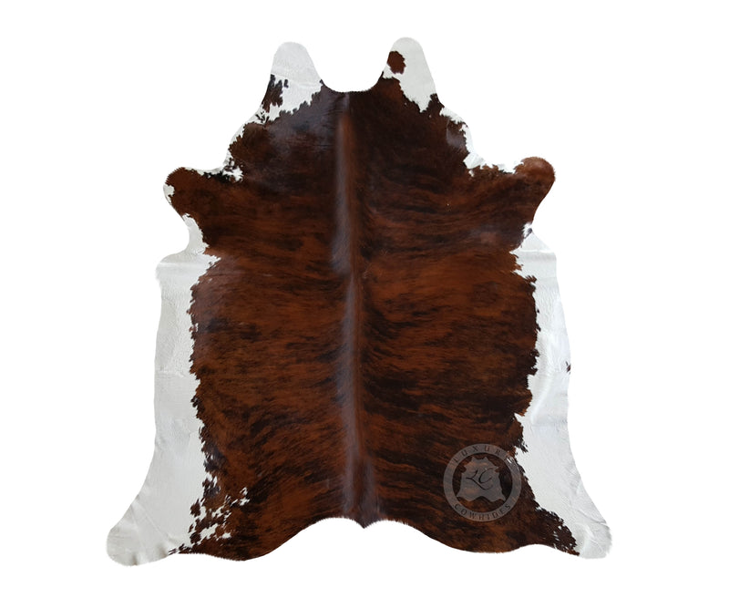 Brindle White Belly Cowhide Rug