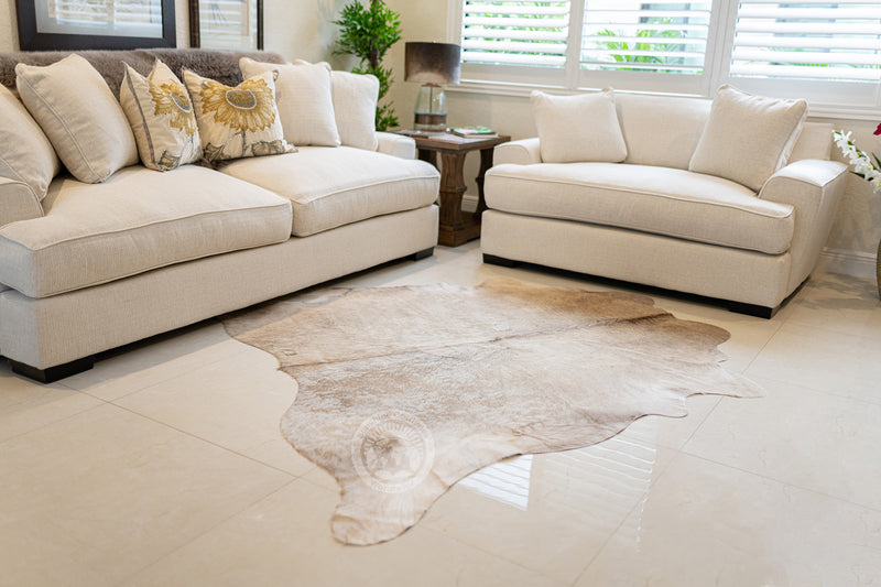 Champagne Cowhide Rug