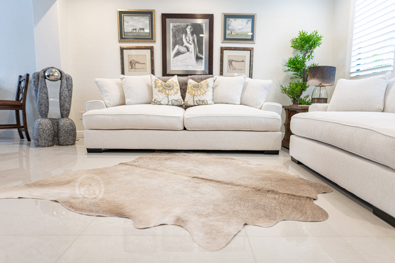 Champagne Cowhide Rug