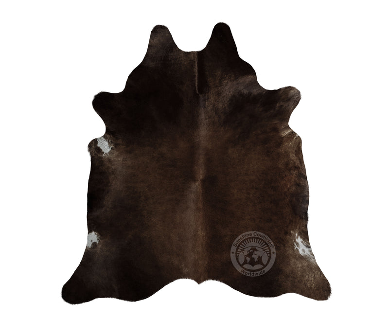 Dark Chocolate Cowhide Rug