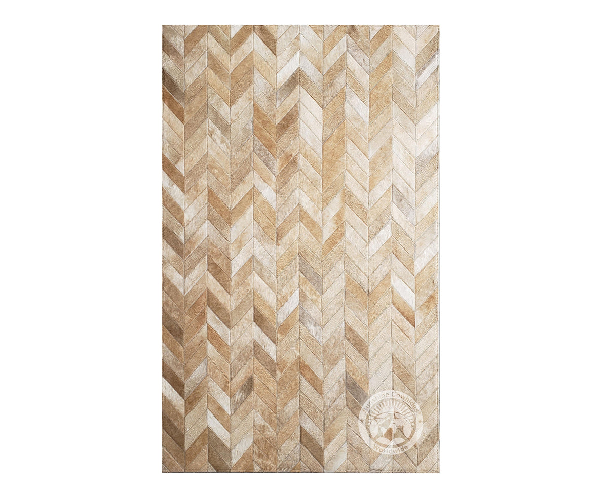 Palomino - Designer Rugs - Chevron — Luxury Cowhides