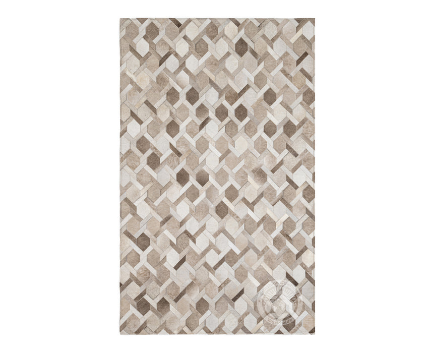 Taupe/Champagne - Designer Rugs - Rope Thread