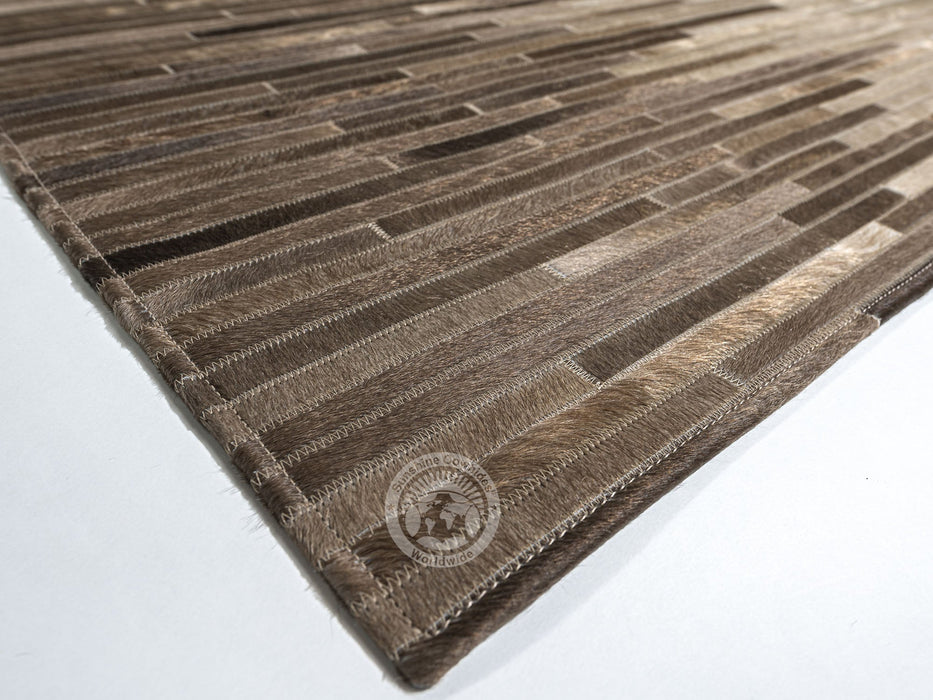 Taupe/Champagne - Designer Rugs - Straw