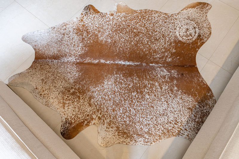 Salt and Pepper Cowhide Rug