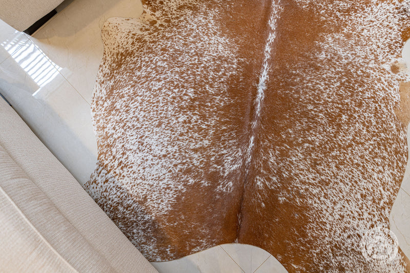 Salt and Pepper Cowhide Rug