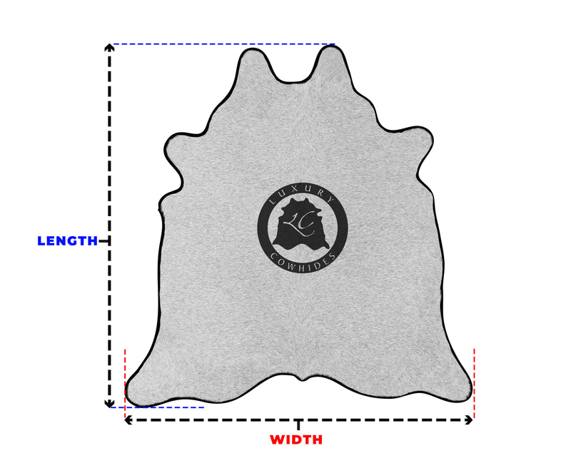 Deer on Caramel Cowhide Rug