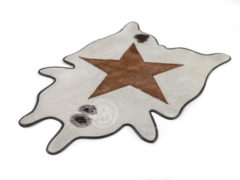 Mini Cowhide Rug - Star 24 x 35''