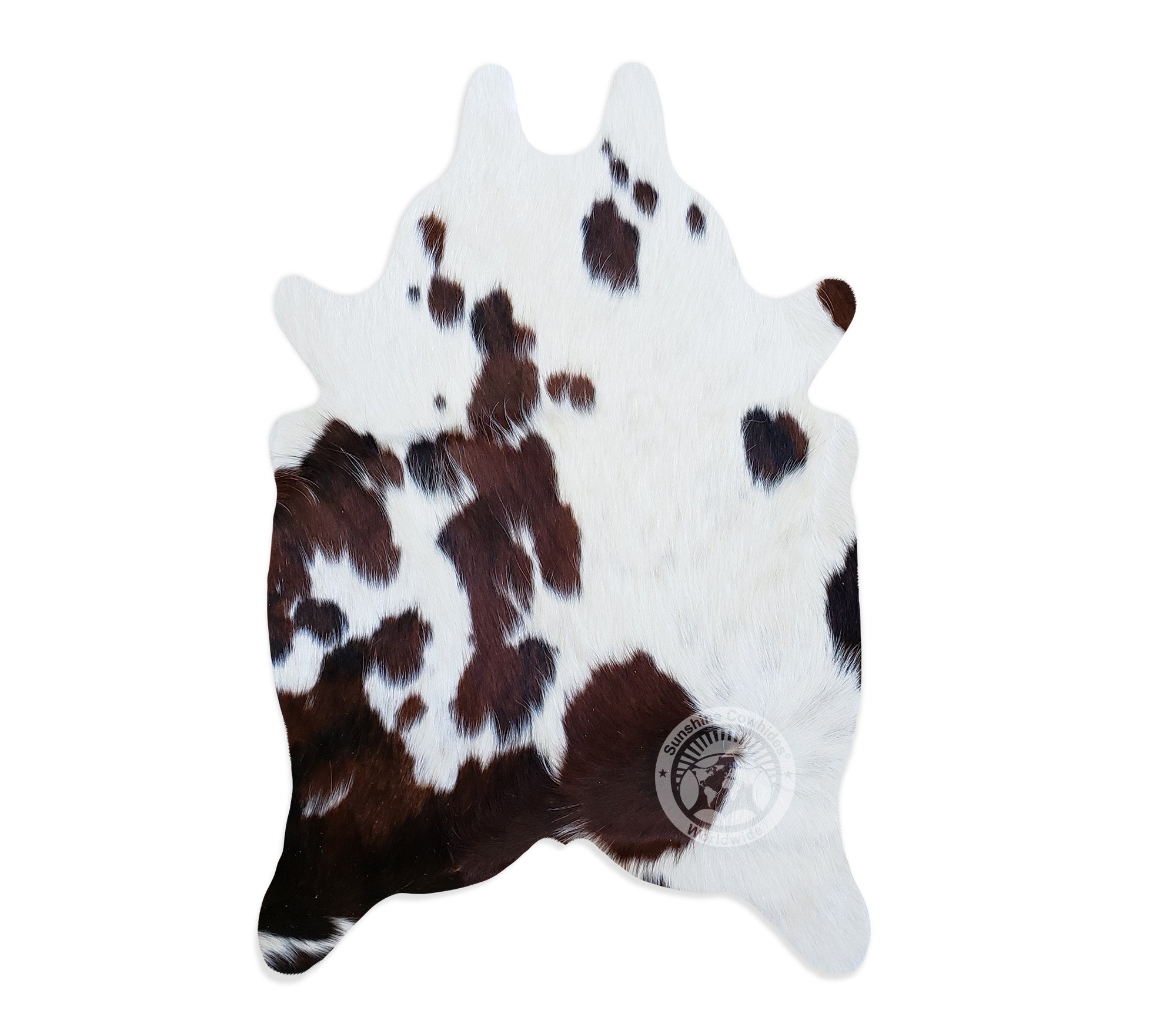 Mini Cowhide Rug - Tricolor — Luxury Cowhides