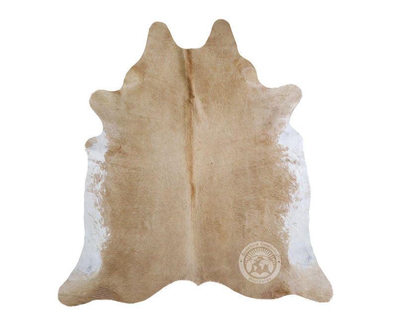 Beige Cowhide Rug